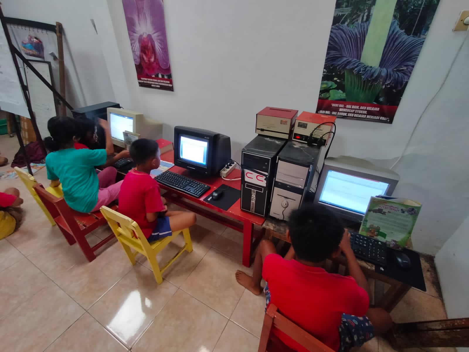 Introducing Computer to Poor Kids